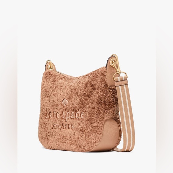 Authentic Kate Spade Rosie Faux Fur Medium Crossbody (EUC) LIKE NEW - Picture 4 of 6